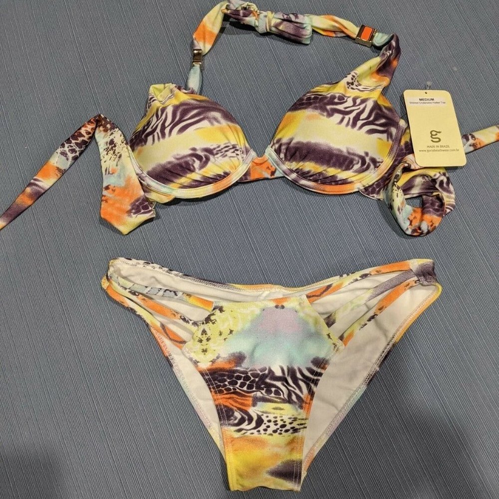 NEW Guria two piece swim suit, bathing suit , NWT, medium